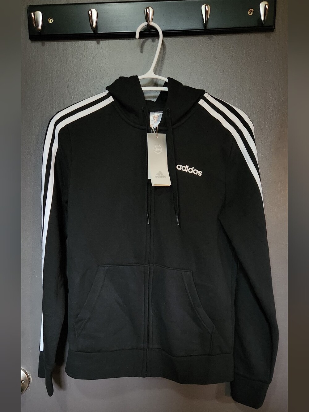 NWT Adidas Zip Up Hoodie